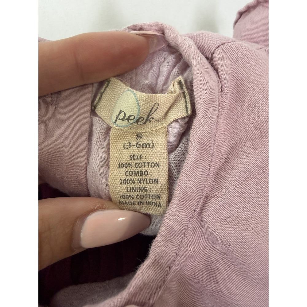 Lot 7 Pc Baby Girl Clothes 3-6M Peek Old Navy Carter's Janie & Jack‎ - Picture 3 of 11
